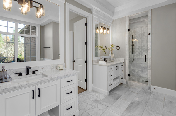 High end Bothell bathroom remodel in WA near 98011